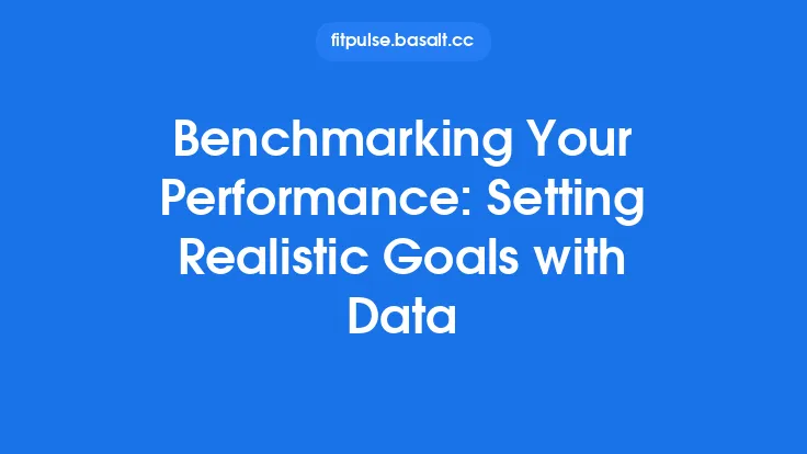 Benchmarking Your Performance: Setting Realistic Goals with Data Thumbnail