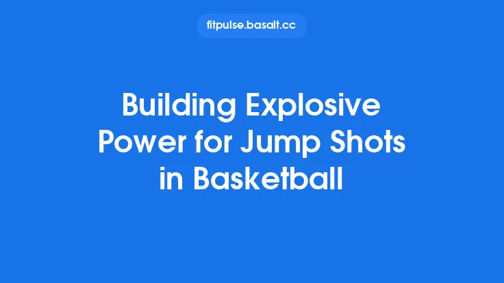 Building Explosive Power for Jump Shots in Basketball Thumbnail