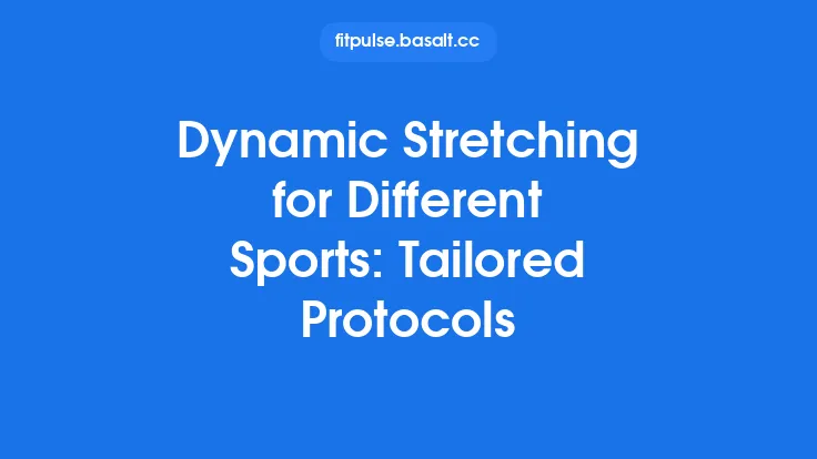 Dynamic Stretching for Different Sports: Tailored Protocols Thumbnail