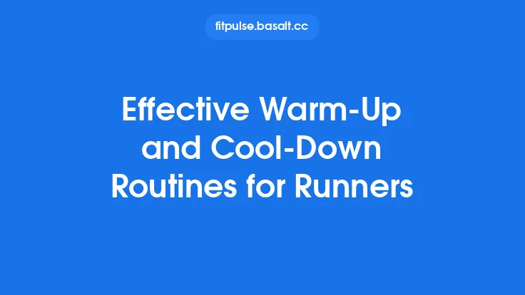 Effective Warm‑Up and Cool‑Down Routines for Runners Thumbnail