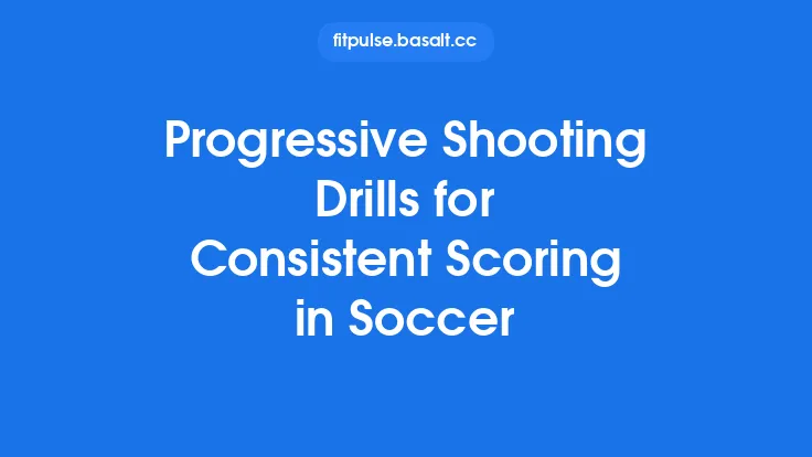 Progressive Shooting Drills for Consistent Scoring in Soccer Thumbnail