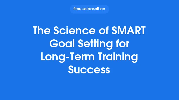 The Science of SMART Goal Setting for Long‑Term Training Success Thumbnail