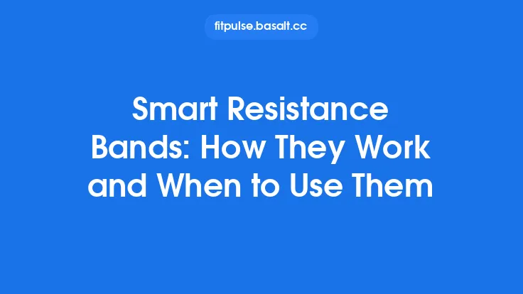Smart Resistance Bands: How They Work and When to Use Them Thumbnail
