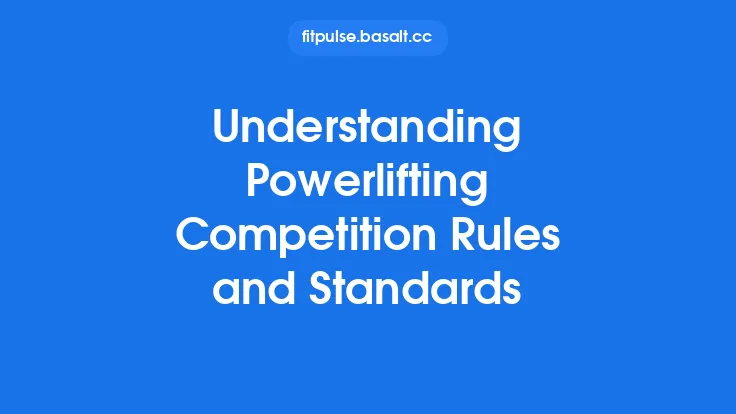 Understanding Powerlifting Competition Rules and Standards Thumbnail