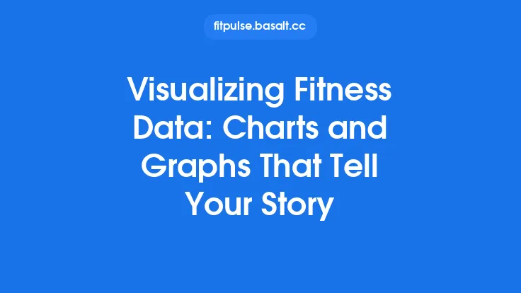 Visualizing Fitness Data: Charts and Graphs That Tell Your Story Thumbnail